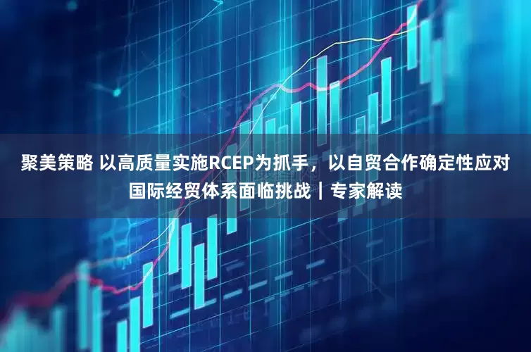 聚美策略 以高质量实施RCEP为抓手，以自贸合作确定性应对国际经贸体系面临挑战｜专家解读