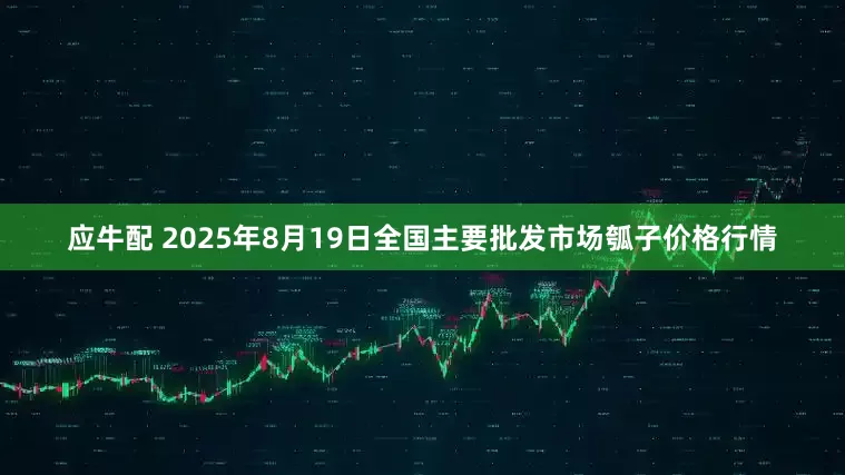 应牛配 2025年8月19日全国主要批发市场瓠子价格行情