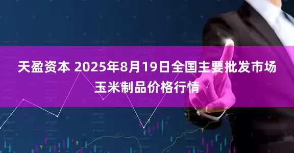 天盈资本 2025年8月19日全国主要批发市场玉米制品价格行情